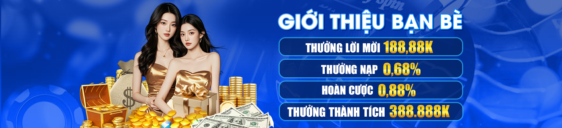 Hình ảnh quảng cáo của 6686bet hiển thị nền tảng và các lợi ích