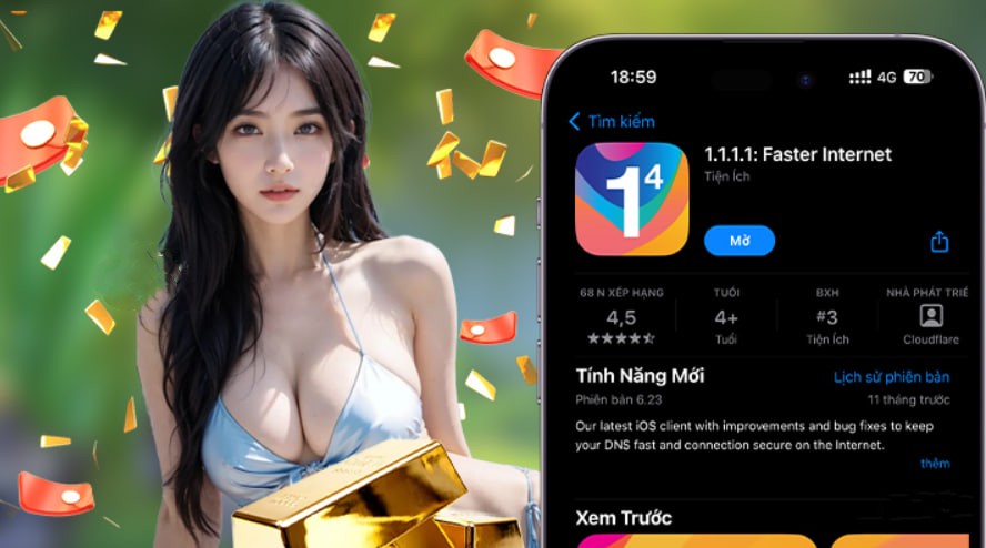 Hình ảnh quảng cáo của 6686bet hiển thị nền tảng và các lợi ích